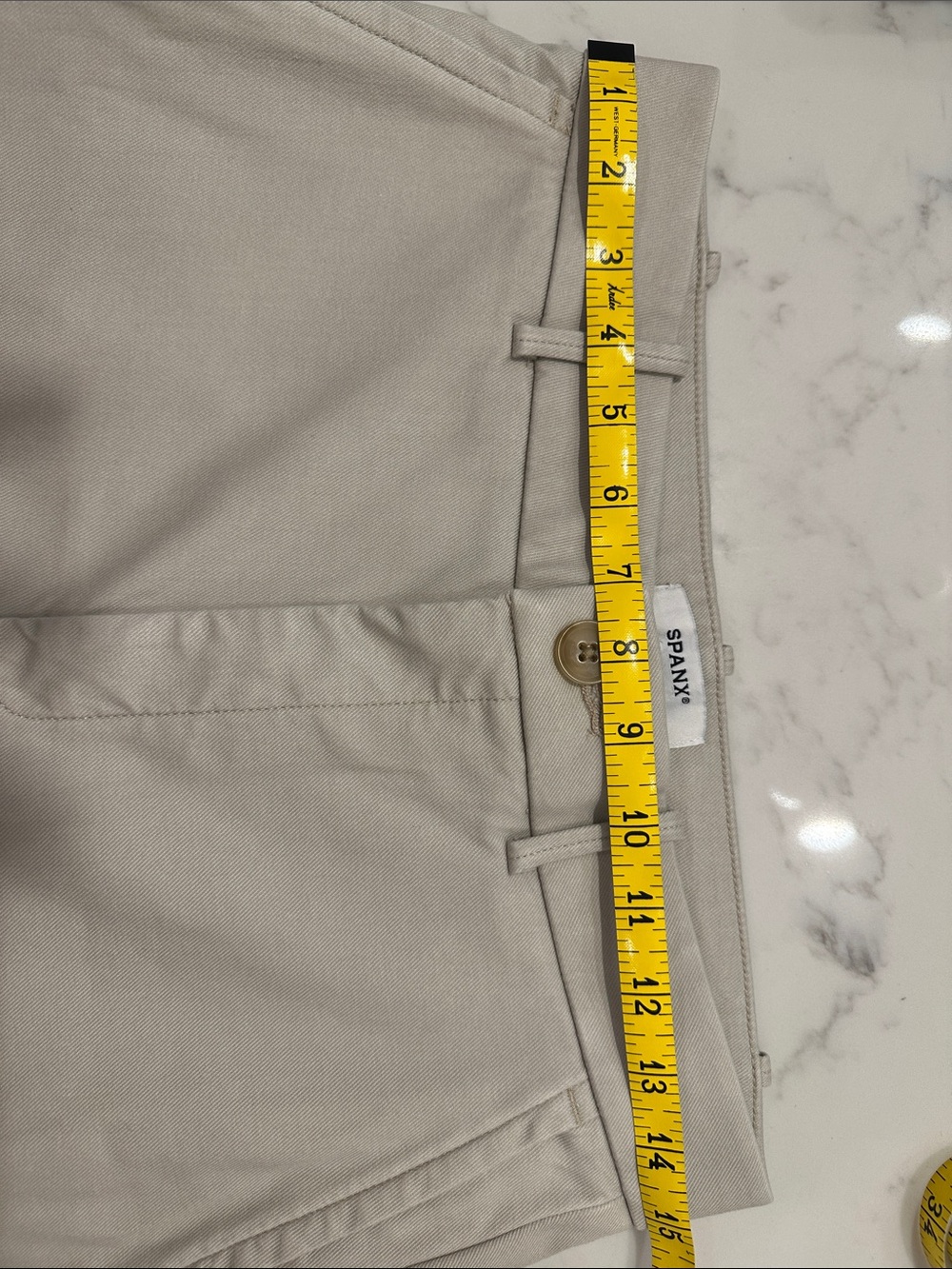 Spanx Supersmooth Wide-Leg Women’s Pants in Light Beige - Picture 6 of 8
